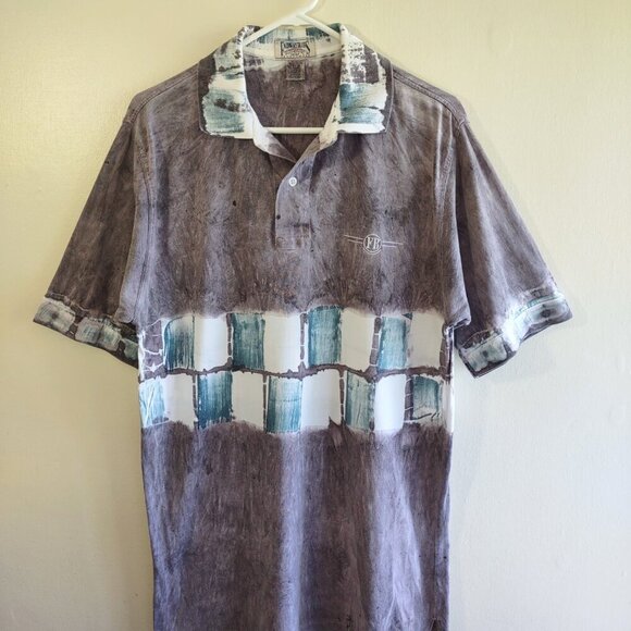 Vintage Fairway Blues Golf Polo Shirt Men's Medium Short Sleeve Retro 90's USA - Picture 4 of 9